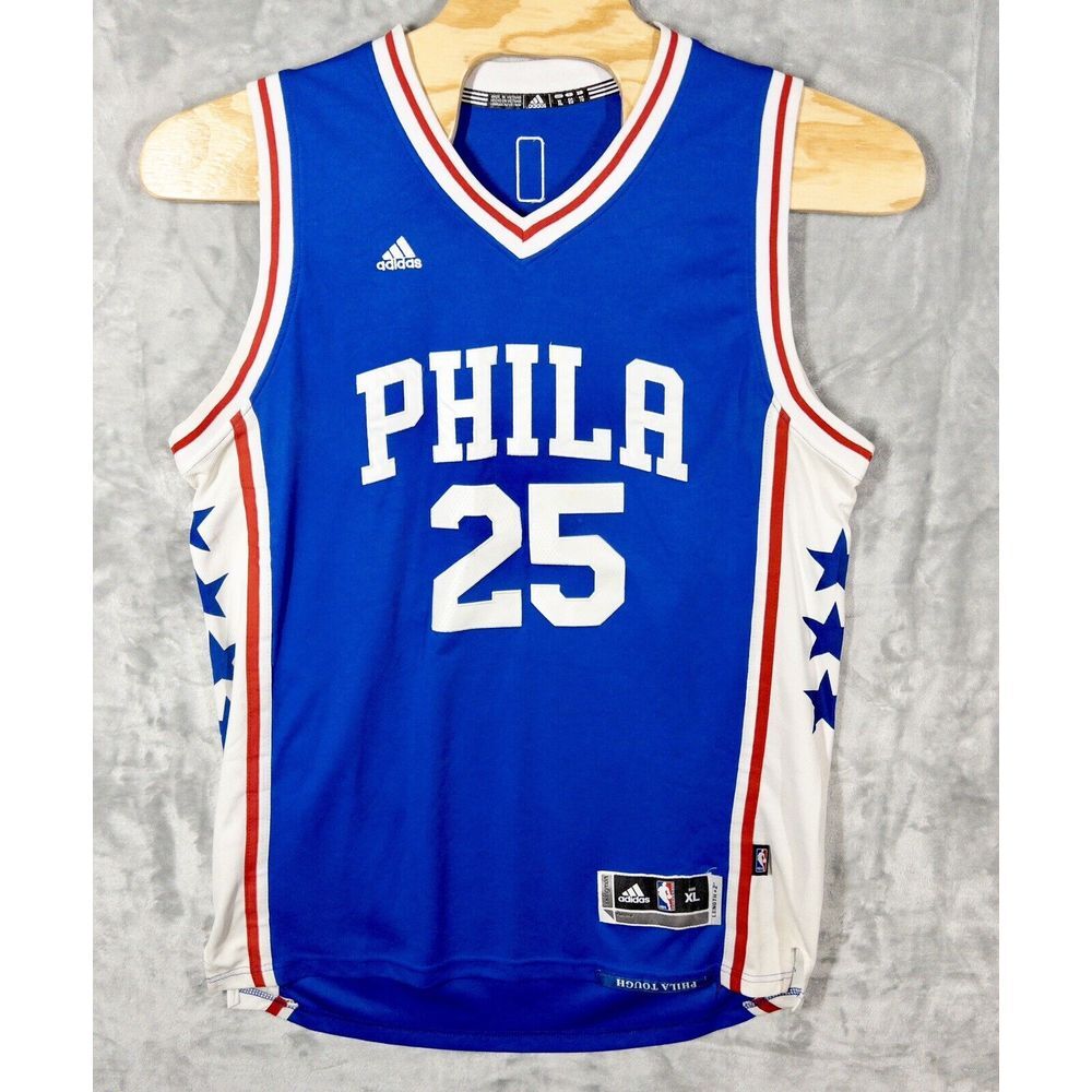 Adidas Stitched Swingman Ben Simmons Philadelphia 76ers Jersey Mens‎ XL